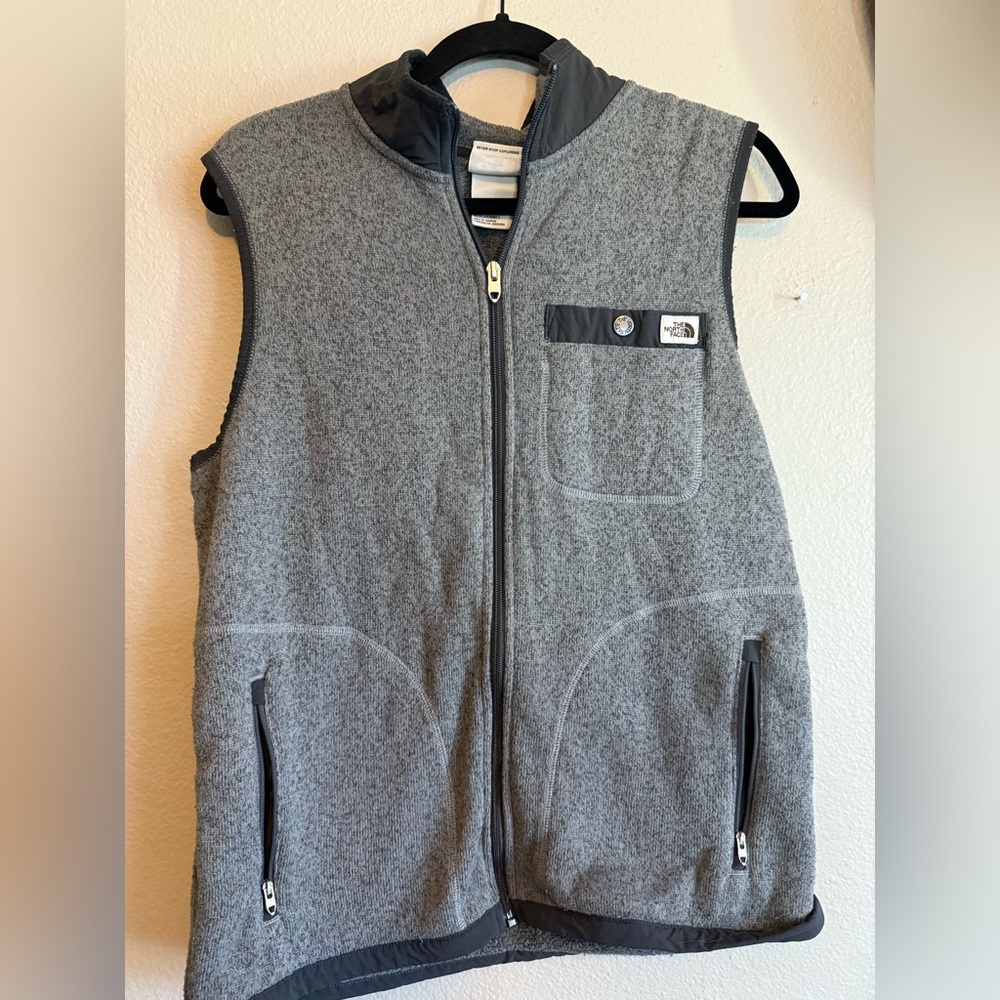 The North Face Charcoal Fleece Jacket